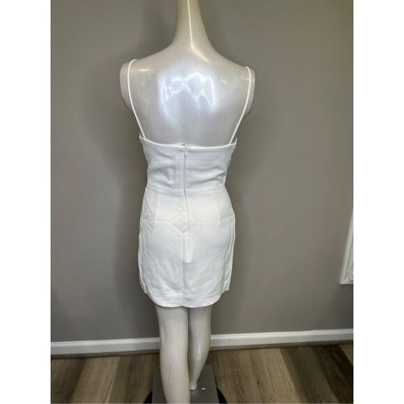 NWT David Koma Crystal Embellished Cut Out Mini Dress Size UK8/US4 $1795 - Picture 5 of 8